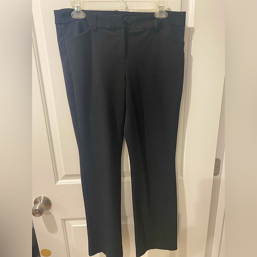 Express work pants- Editor Barely Boot
